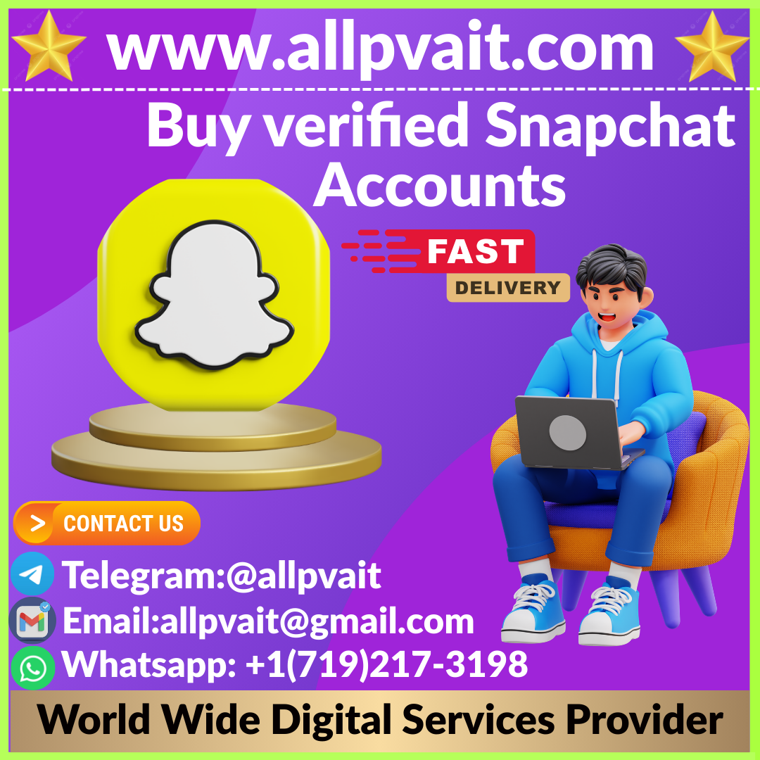 Buy verified Snapchat Accounts