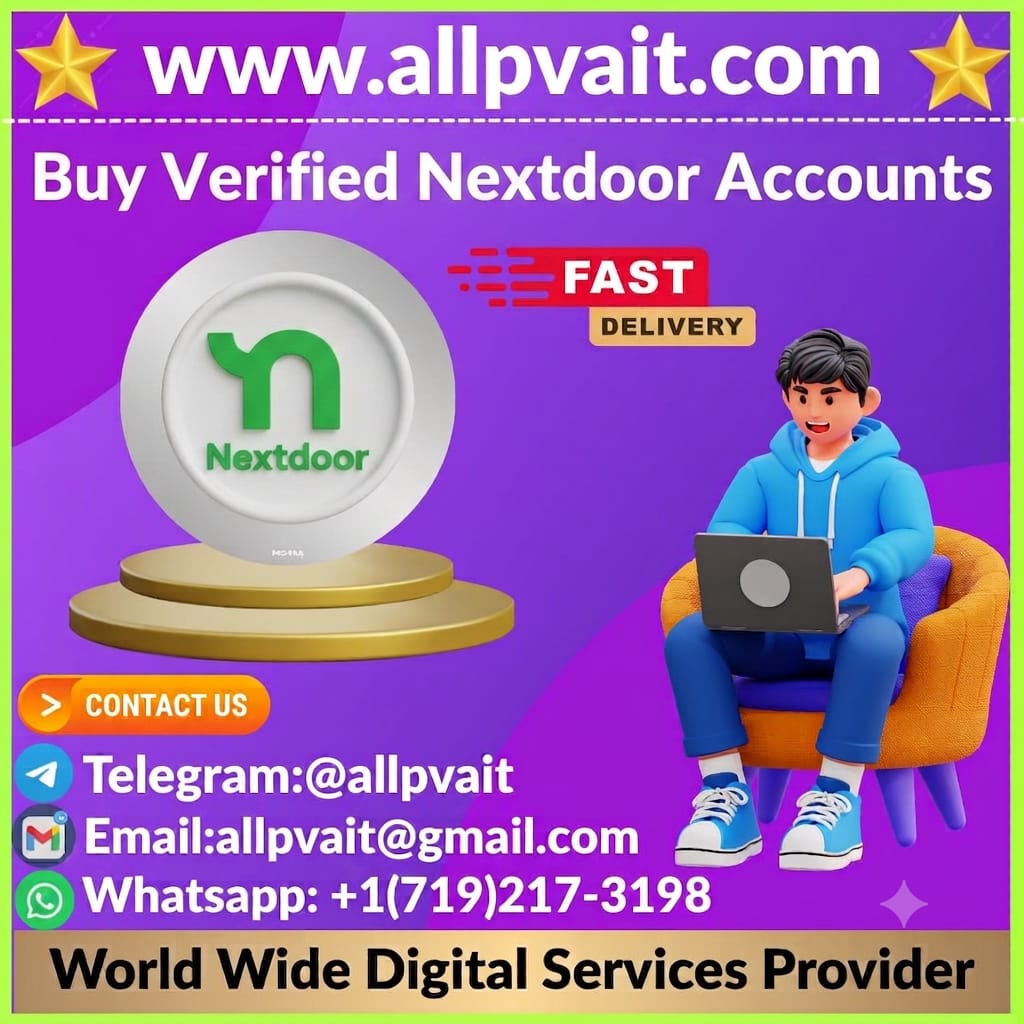 Buy Verified Nextdoor Accounts - 100% high quality accounts